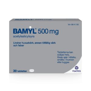 BAMYL 500 mg 30 tabletter