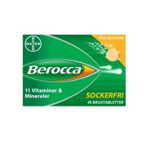 Berocca Mangosmak 45 Brustabletter
