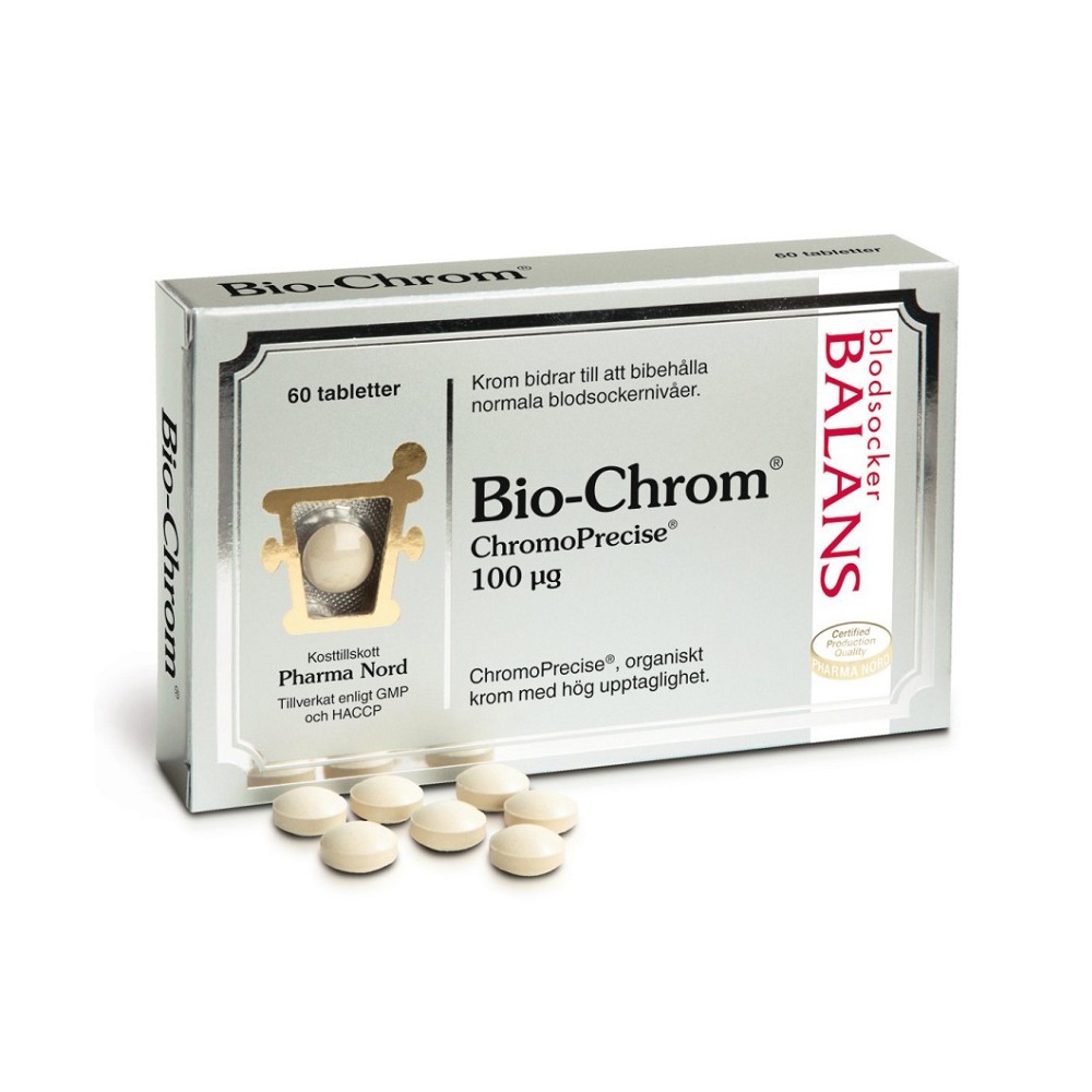Bio-Chrom 100 ug 60 tabletter - Bild 2