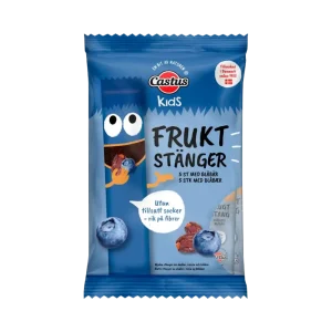 Castus Kids Frukt Stänger med Blåbär 100 g