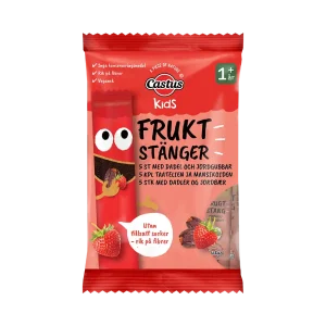 Castus Kids Frukt Stänger med jordgubbar 100 g