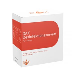 DAX Desinfektionsservett för Händer 20 st