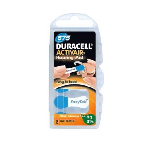 Duracell Activair batteri typ 675 – 6 st