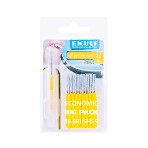 EKULF pH professional mellanrumstandborste 0,7 mm 18 st