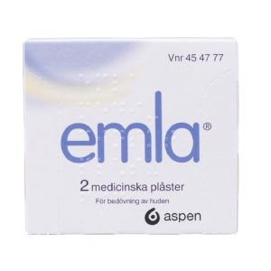 EMLA 2 MEDICINSKA PLÅSTER
