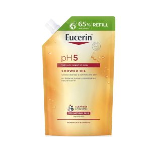 Eucerin pH5 Shower Oil Refill Oparfymerad 400 ml