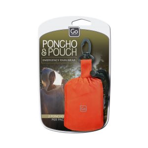 Go Travel PONCHO & POUCH 2 PONCHO PER PAC