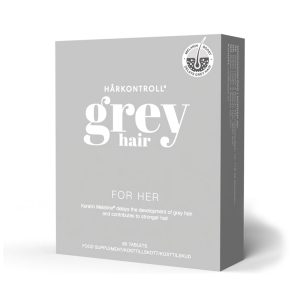 HÅRKONTROLL Grey Hair – FOR HER 60 tabletter