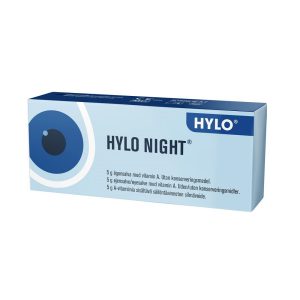 HYLO NIGHT 5g ögonsalva med vitamin A