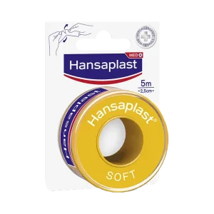 Hansaplast Soft Fixation Tape 5m x 2,5cm