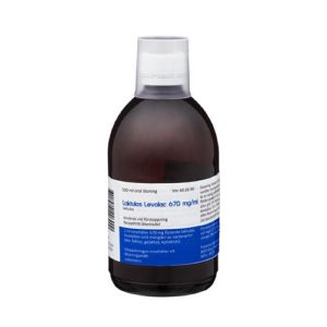 Laktulos LEVOVAC 670mg/ml Oral lösning 500 ml