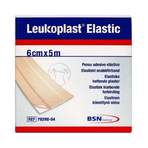 Leukoplast Elastic Elastisk snabbförband 6 cm x 5 m