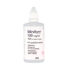 Minifom 100 mg/ml Orala Droppar 100 ml