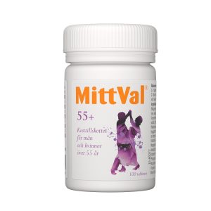 MittVal 55+, 100 tabletter