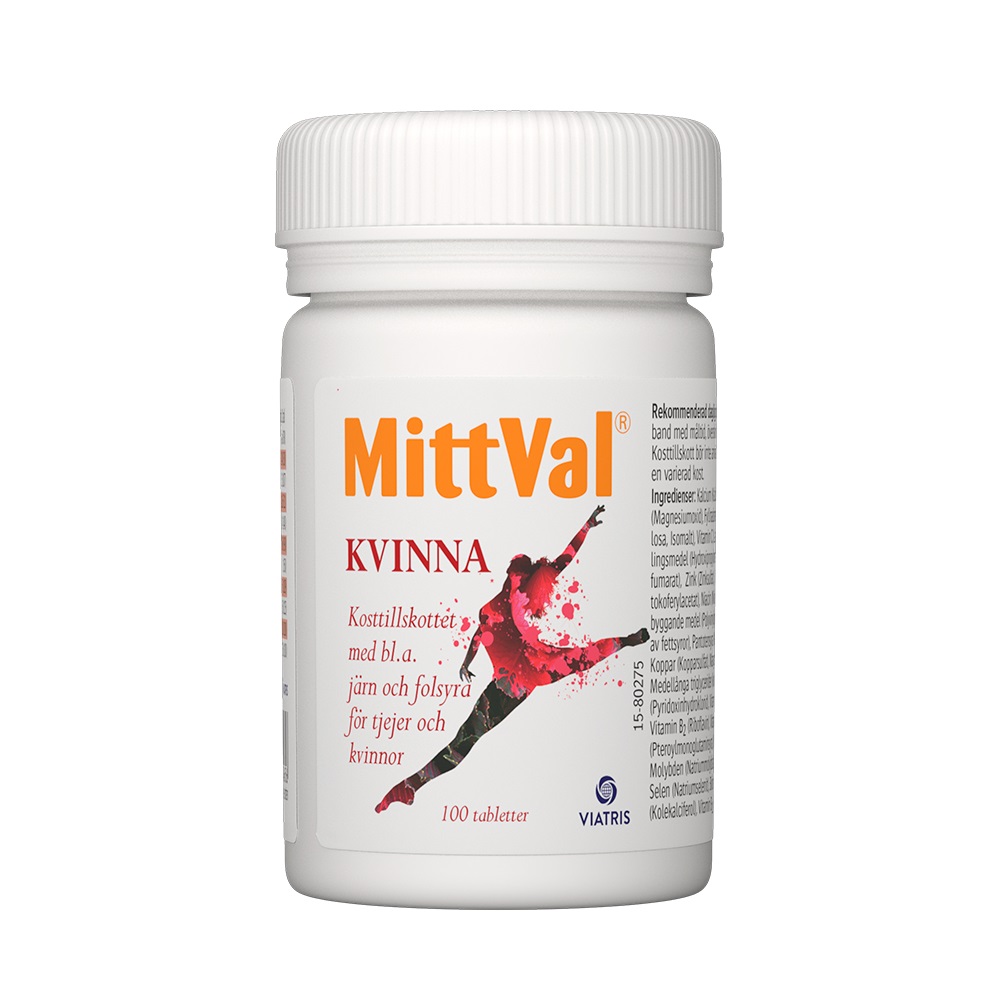 Mittval Kvinna 100 tabletter - Bild 2