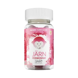 Monkids JÄRN Persikosmak BARN 30 st
