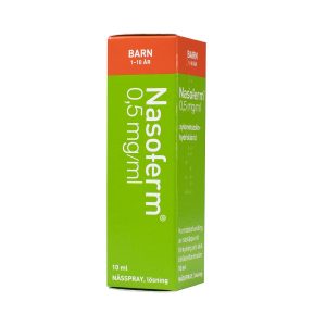 Nasoferm 0,5 mg/ml Nässpray Barn 10 ml