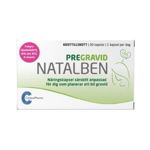 Natalben PreGravid 30 kapslar