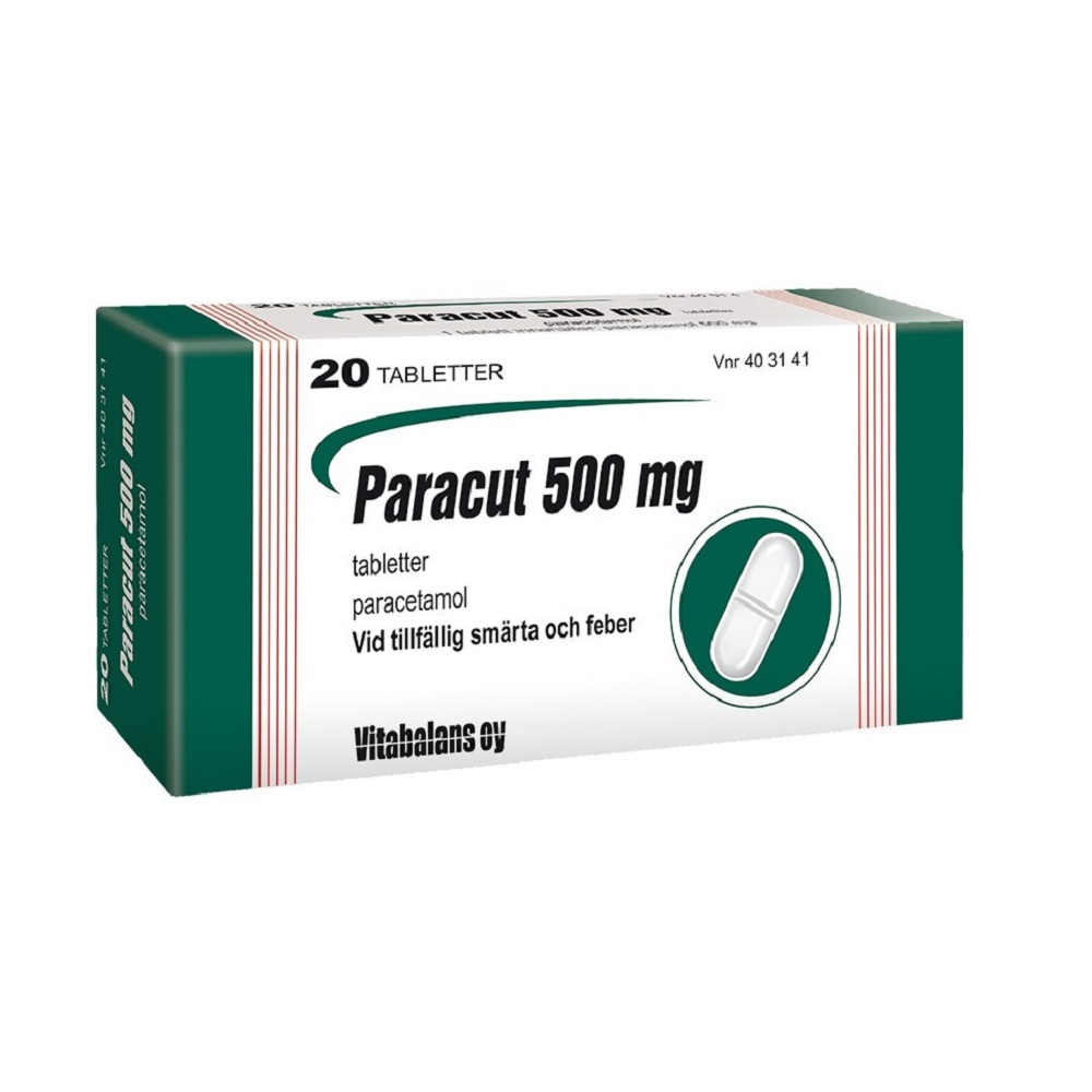 PARACUT 500 mg 20 tabletter