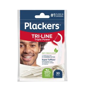 Plackers tandtrådsbyglar TRI-LINE 30 pcs