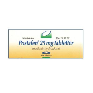POSTAFEN 25 mg 10 tabletter