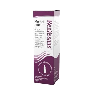 Renässans Mentol Plus+ LINDRAR Nässpray 30 ml