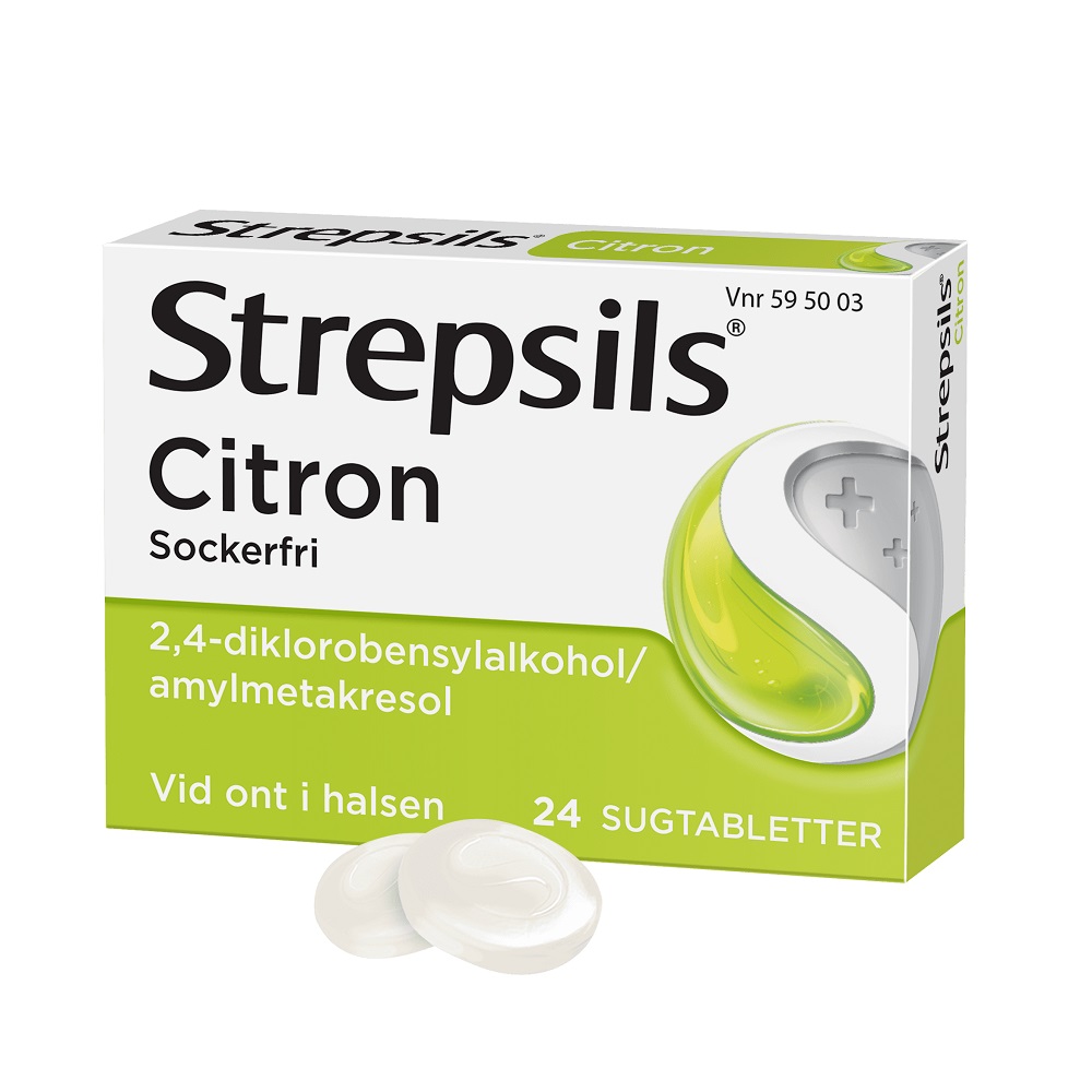 STREPSILS CITRON 24 SUGTABLETTER