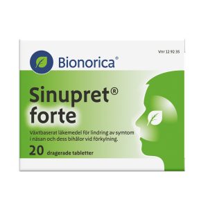 Sinupret forte 20 dragerade tabletter