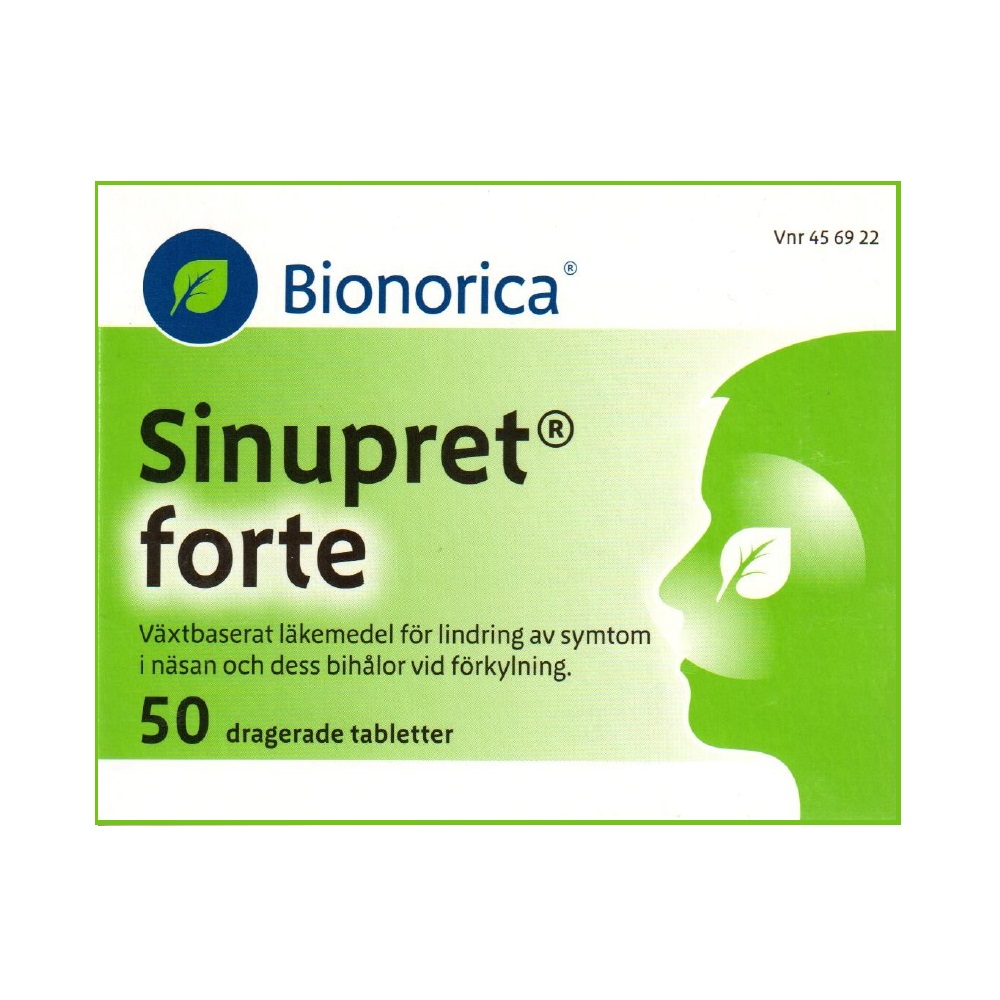 Sinupret forte 50 dragerade tabletter - Bild 2
