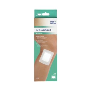 Svea Medicare Sterilt Snabbförband 10 x 35 cm, 5 st