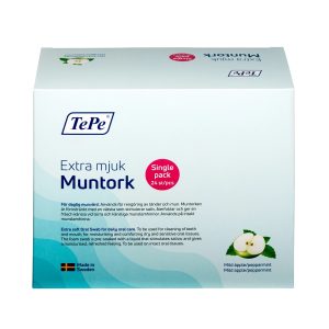 TePe Extra Mjuk Muntork Salivstimulerande Mild äpple-perrarmint 24 st