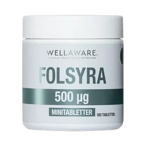 WELLAWARE Folsyra – 180 minitabletter