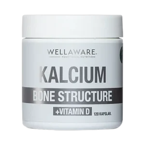 WELLAWARE Kalcium + Vitamin D – 120 kapslar