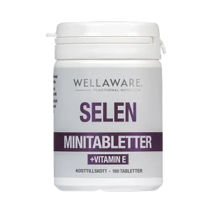 WELLAWARE Selen + Vitamin E – 180 minitabletter