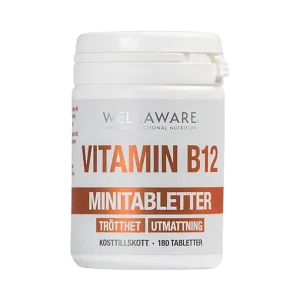 WELLAWARE Vitamin B12 – 180 tabletter