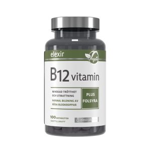 elexir B12 vitamin 100 suggtabletter