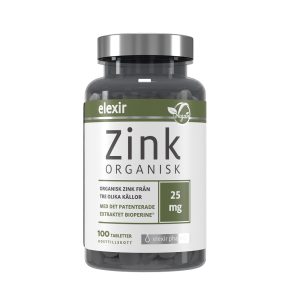 elexir Zink 25 mg 100 tabletter
