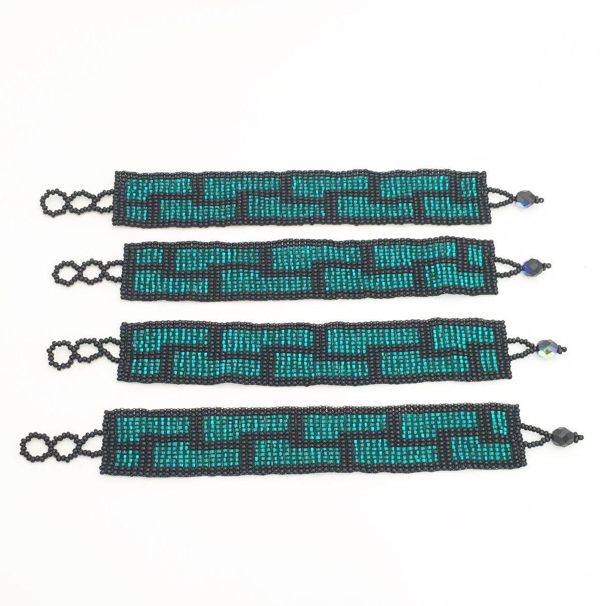 Armband grafiskt petrol - Bild 3
