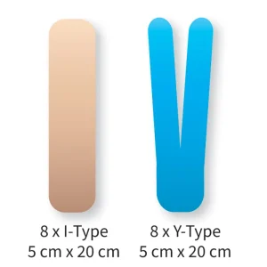 Kinesiology Tape Precut – Knä (8-pack)