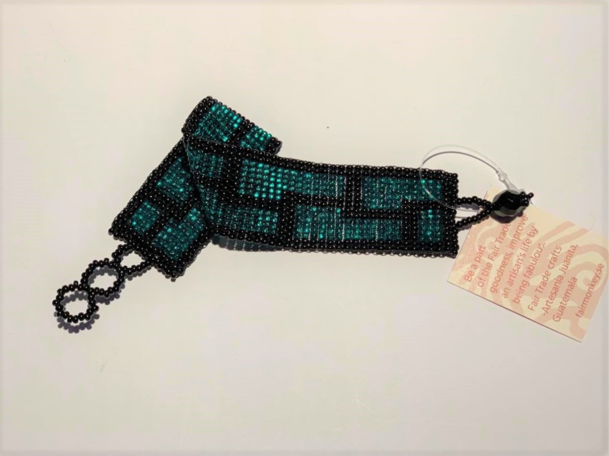 Armband grafiskt petrol - Bild 2