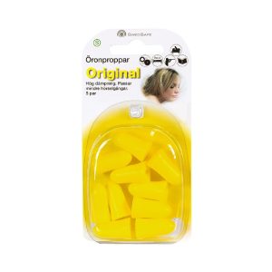 SWEDSAFE Orginal Öronproppar Small 5 par